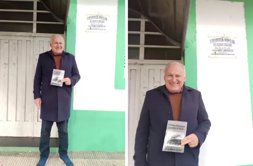 Oscar Alcoba, historiador.