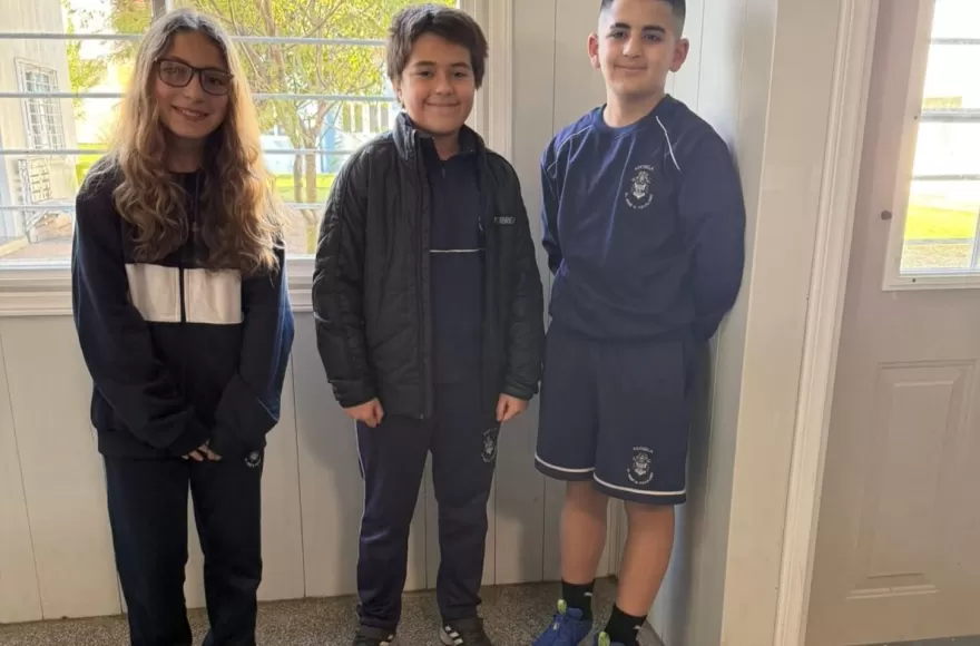 Los representantes del primer y segundo nivel (primaria).