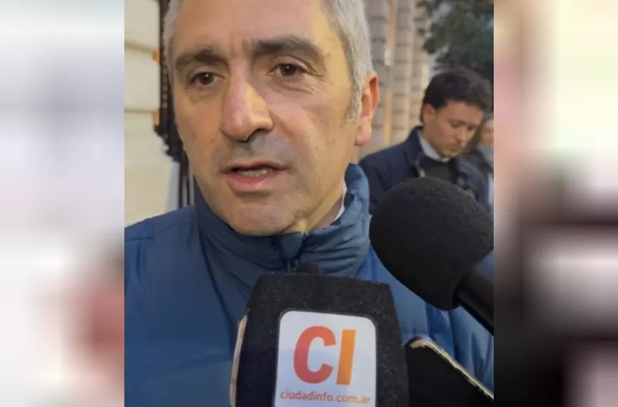 Andrés Larroque, ministro de Desarrollo de la Comunidad.