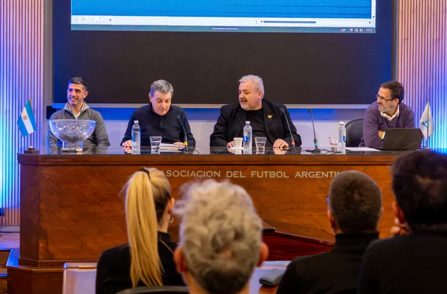 El sorteo se realizó en la see de la AFA.