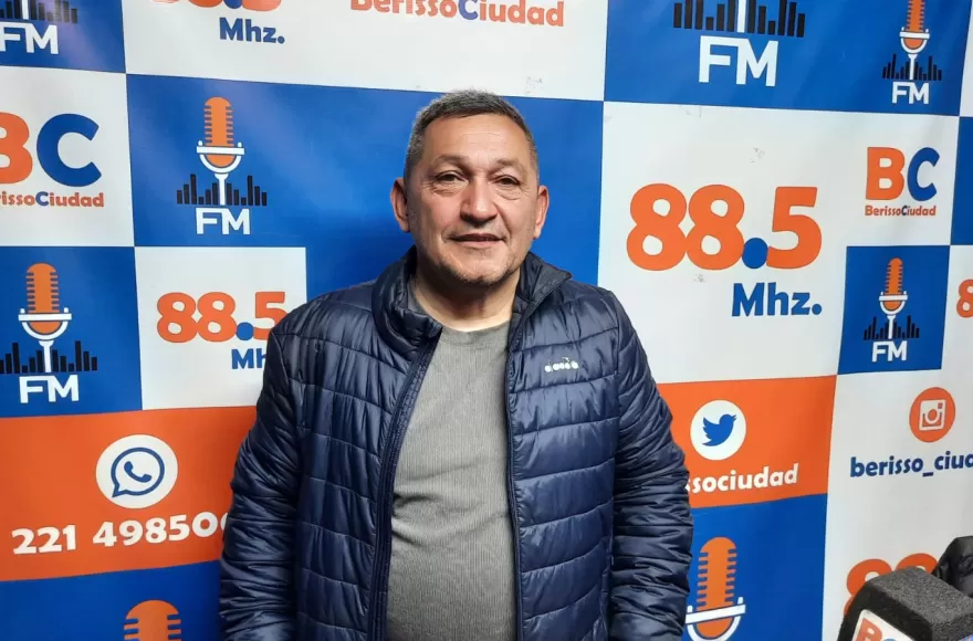 Cristian Imaz, responsable del gimnasio municipal Juan B. Justo