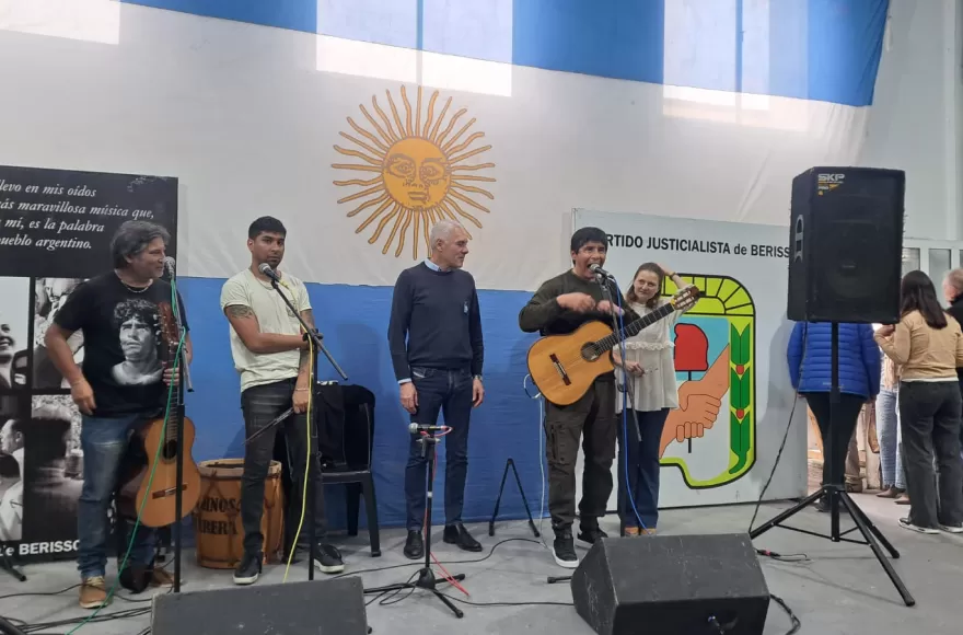 Emotiva jornada en Berisso.