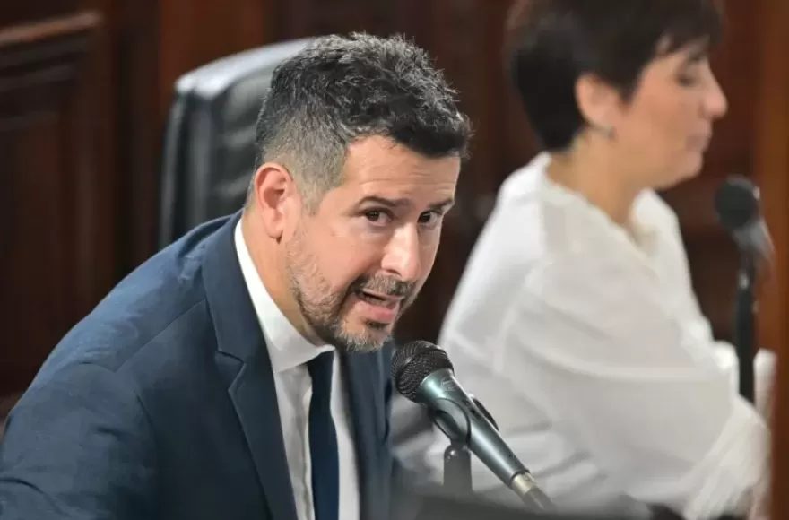 Marcelo Galland, presidente del concejo Deliberante de La Plata.