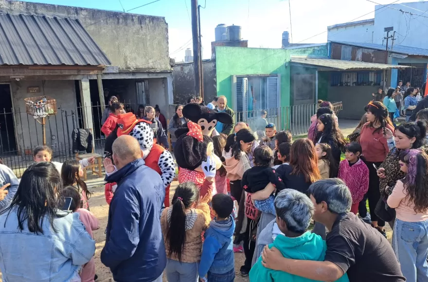 Muchas familias se acercaron a la jornada.