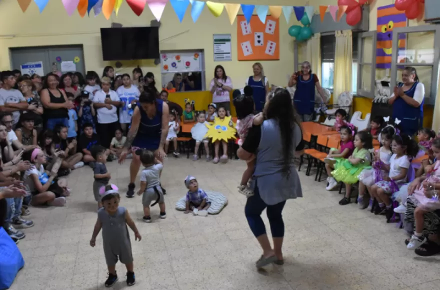 Cierre de año de la guardería.