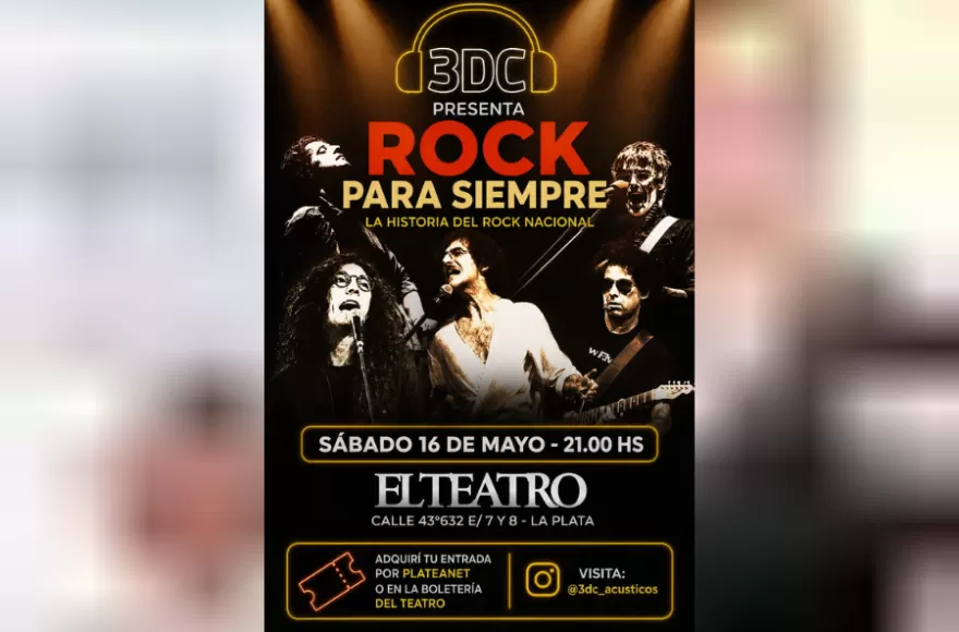 Desde la banda señalaron que “Rock para Siempre” busca ir más allá de un recital tradicional.