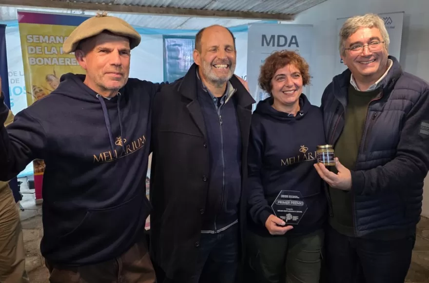 Primer puesto del Concurso Provincial de Mieles.