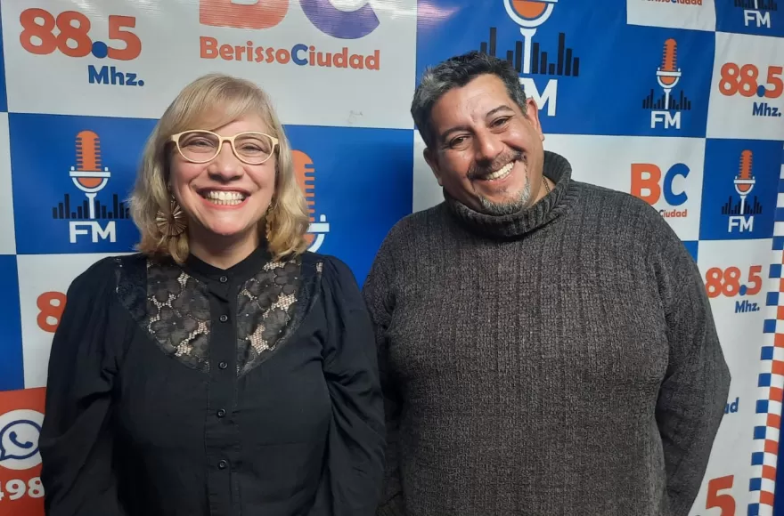 Marianela Sandoval y Nicolás Martínez, candidatos locales del Frente Potencia.