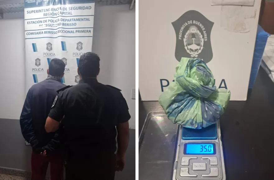 El sujeto fue aprehendido y trasladado a la dependencia policial, donde se iniciaron las actuaciones de rigor.