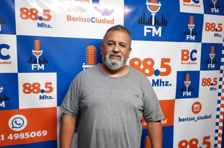 Juan Jorajuría, titular de ATE Berisso.