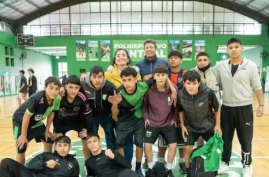 Equipo de la Secundaria N° 7.