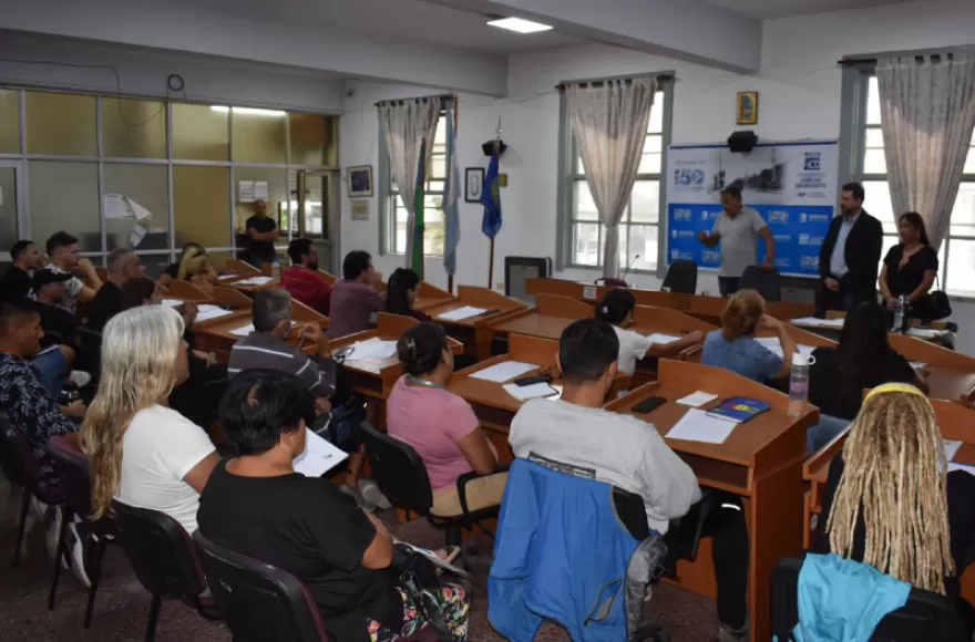 Presentación en las instalaciones del Concejo Deliberante.