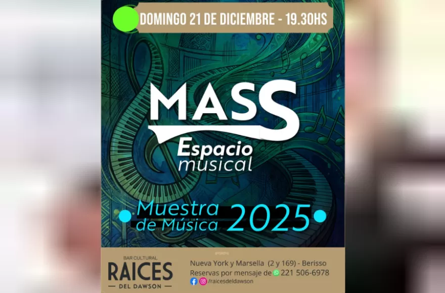 La agenda de Raíces continúa el domingo.