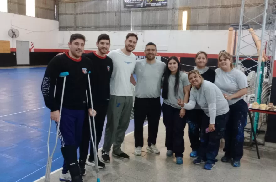 Cooperativistas de Tigre, enviados desde PBA.