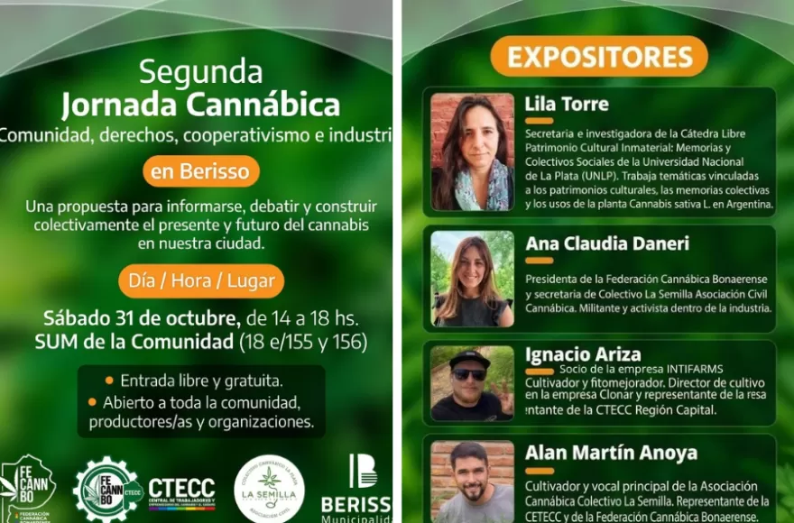 El encuentro será este sábado 31 de octubre, con entrada libre y gratuita. 