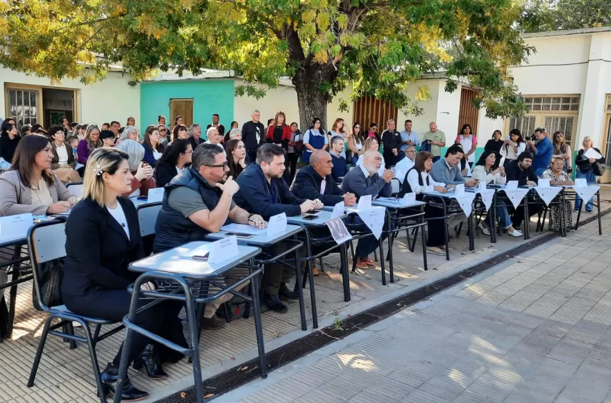 El encuentro tuvo lugar en la Escuela Primaria Nº 8.