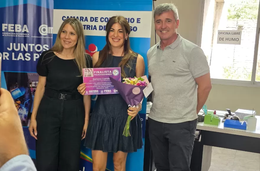  Bárbara Camiletti destacó la sorpresa y el orgullo que le genera su nominación.