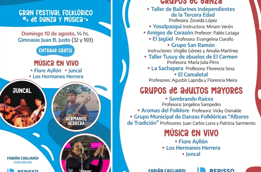 Atractivo programa.