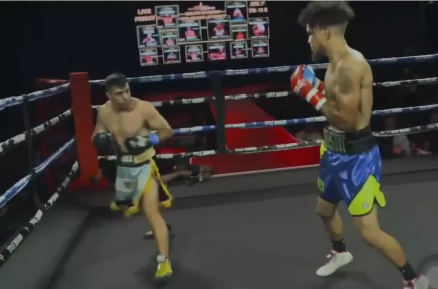 Se midió ante Joseph Fernández.