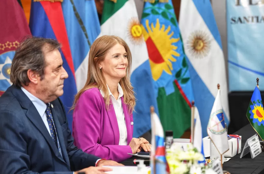 La vicegobernadora asistió en su carácter de presidenta del Foro de Vicegobernadores de la República Argentina.