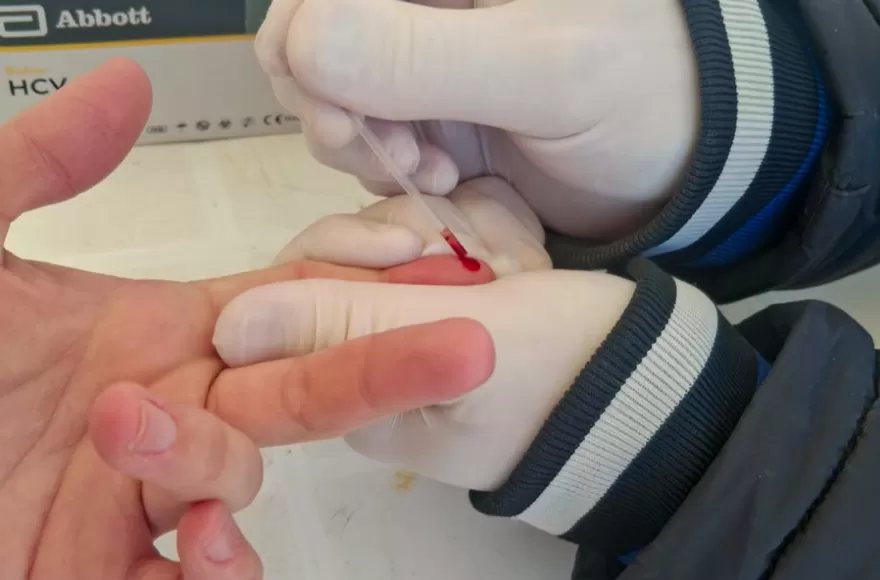 Se ofreció orientación sobre consumos problemáticos y se realizaron testeos de VIH.