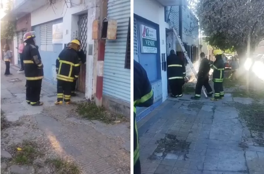 Luego de ingresar a la casa, se verificó que el humo era a partir de la quema de plásticos, por lo que no hubo que lamentar grandes pérdidas materiales ni heridos.