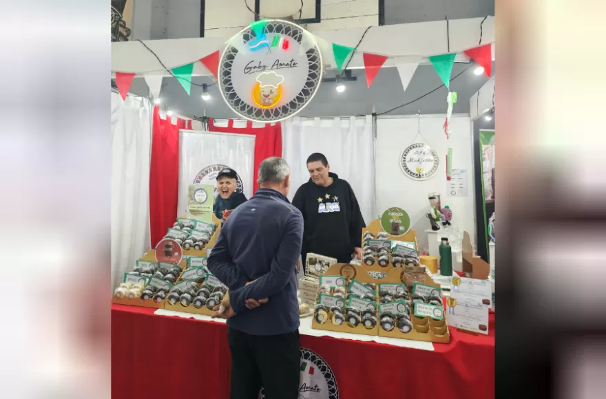 Gaby Amato, una vez más presente en la Fiesta del Vino.