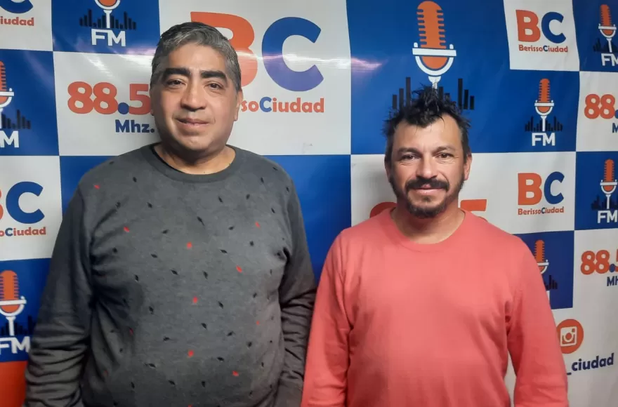 Ariel “Chino” Serrano y Emmanuel Guerrero, dirigentes de Somos Buenos Aires.