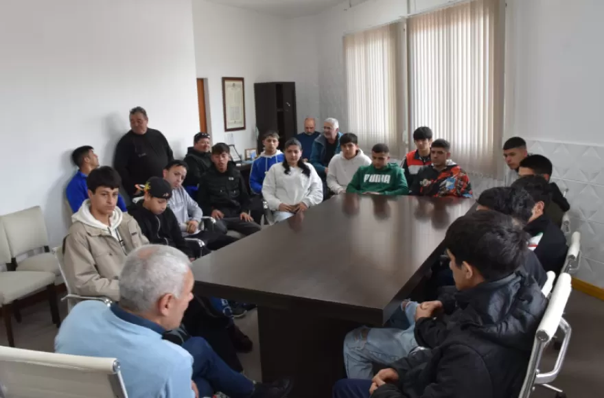 El encuentro se llevó adelante en el despacho de Intendencia.