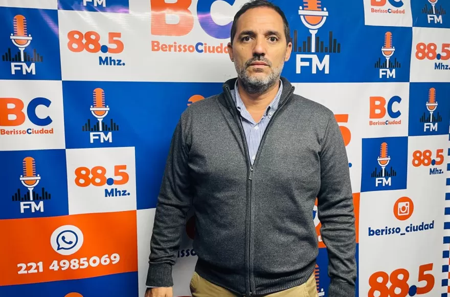 El concejal del bloque PJ - Unión por la Patria, Juan Ignacio Mincarelli.