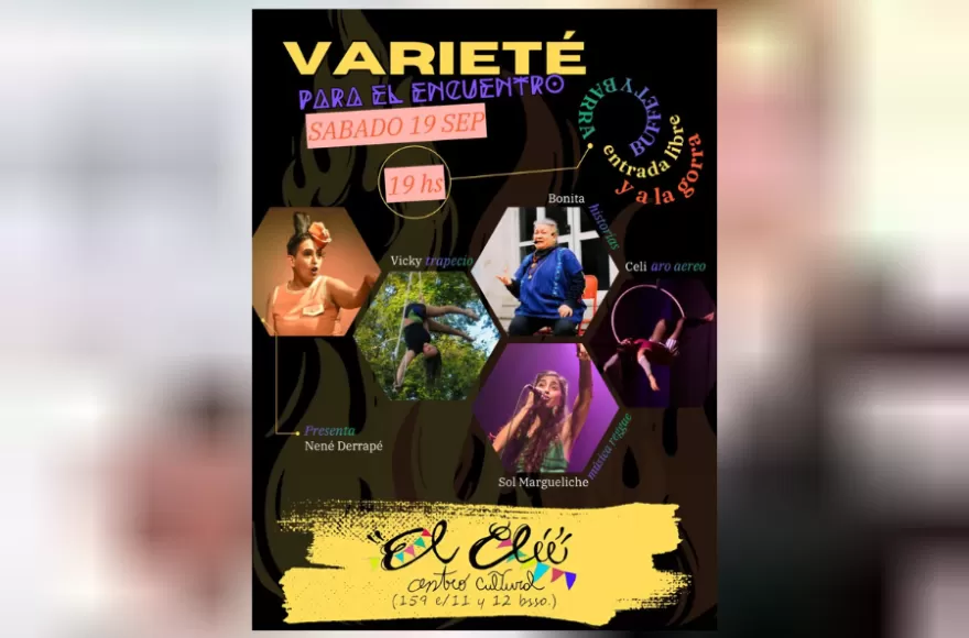 Flyer de la convocatoria.