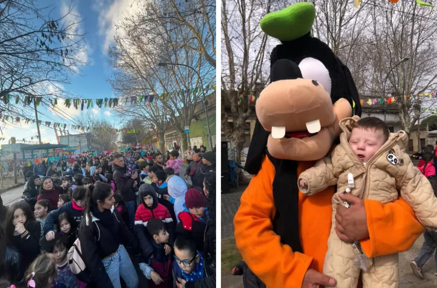 Toda la familia disfrutó de la jornada.