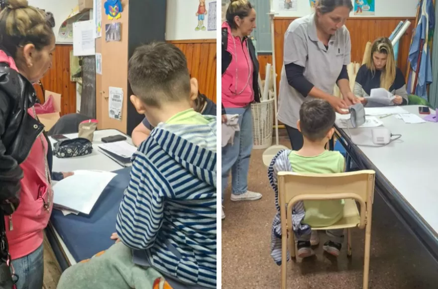 En esta oportunidad, las actividades se llevaron adelante en las Escuelas N° 15 y N° 1.