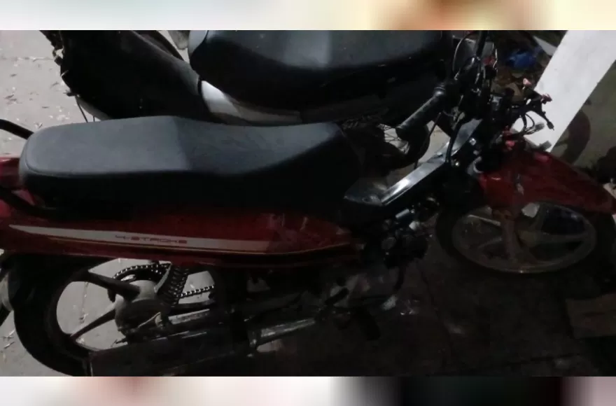 La moto tenía pedido de secuestro activo.