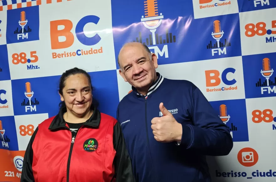 Carlos Penesi, intérprete de Lengua de Señas del Municipio.
