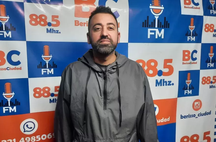 Federico Surila, drigente local del Frente de Izquierda.