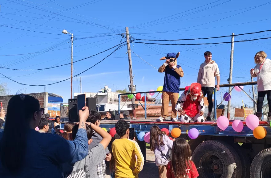 Gran festejo por el Día del Niño.