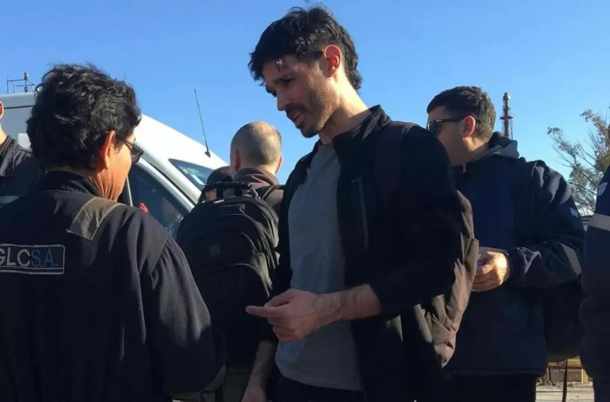 Facundo Gaspari, docente y candidato a primer concejal de Ensenada por la OST.