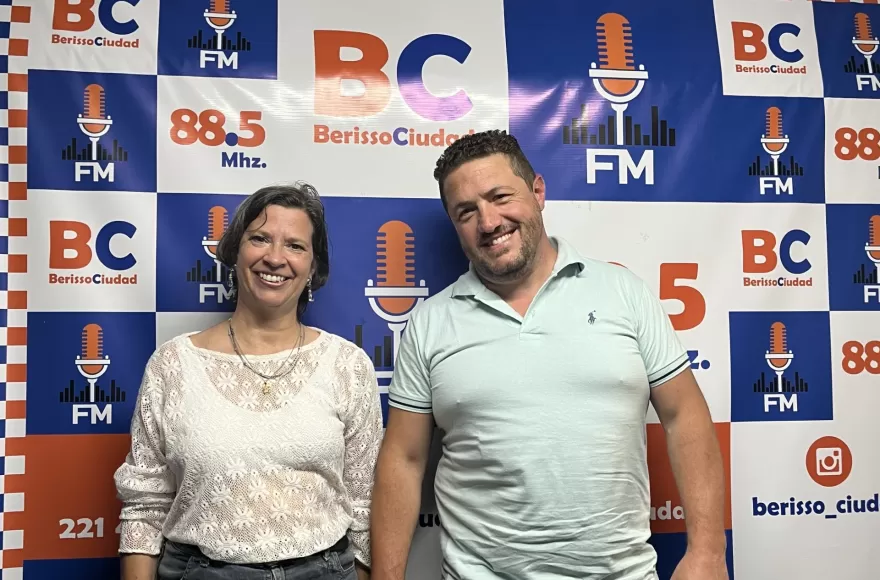 Victoria Lázaro y Damián Mena.