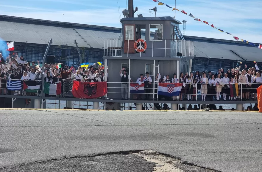 Este viernes se desarrolló en Puerto La Plata el tradicional Desembarco Simbólico.