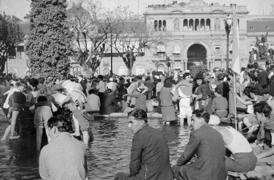 El 17 de octubre de 1945 tiene un vínculo directo con Berisso.