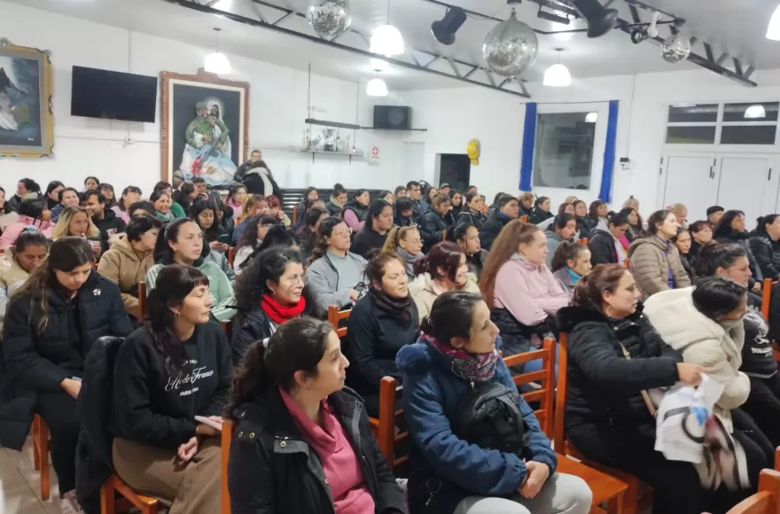 Gran convocatoria en la actividad.