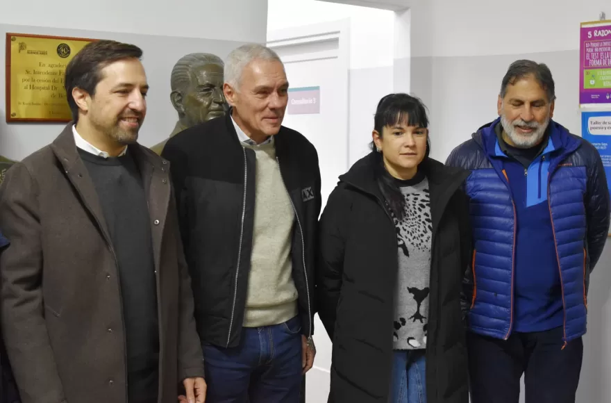 Fabián Cagliardi y Kreplak firmaron la escritura traslativa de dominio del histórico predio.
