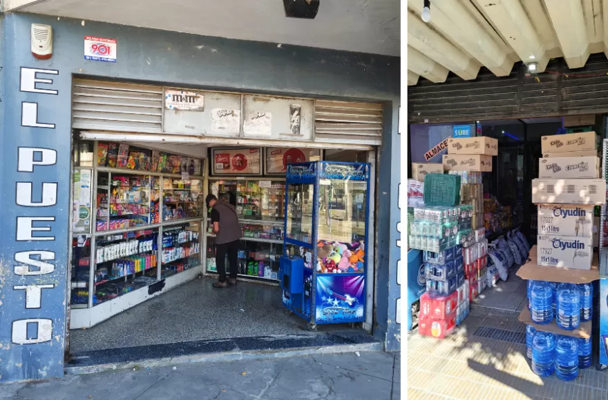 Los comercios de la ciudad intentan atravesar la crisis.