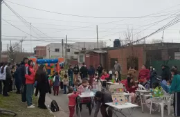 Villa Nueva celebró el Día de la Niñez con más de 50 chicos en el Centro Comunitario “Heroínas de la Patria”