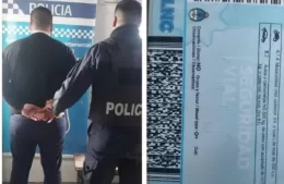 Por pasarse de vivo: lo detuvieron por falsificación de documento público