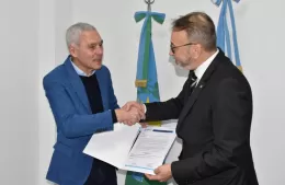 Visitó Berisso el embajador de Ucrania en Argentina