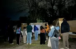 Berisso acercó la astronomía a los vecinos con una jornada de observación en el Parque Ambiental