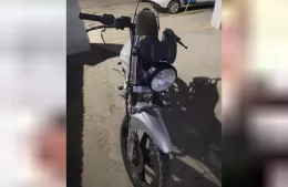 Lo detuvieron por llevar cocaína y andar en una moto sin patente