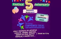 Festival a beneficio de la olla popular Compromiso Social